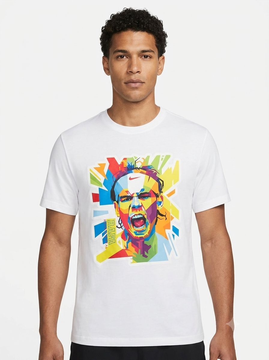Vibrant Rafa Graphic Tee