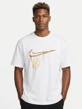 Minimalist Basketball Net Graphic T-Shirt