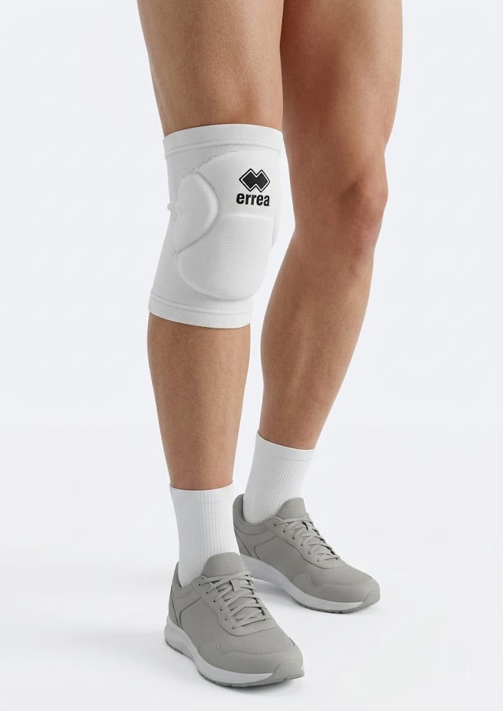 Erreà Seth Volleyball & Indoor Sports Knee Pads (White)
